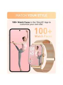 Smartwatch For Men And Women, Answer/Make Calls, With Over 100 Sports Modes, With Sleep/SpO2/Heart Rate Monitor, IP68 Waterproof Fitness Tracker, Smartwatch For Android IOS