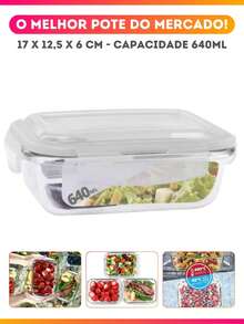 Lunch Box - Red - View 3