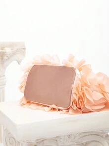 Túi tiệc hoa voan Túi sườn xám nữ Túi đựng váy thủ công Túi đựng trang sức đính đá Ví và túi xách thiết kế sang trọng 2024 - Rượu sâm banh - Xem 6