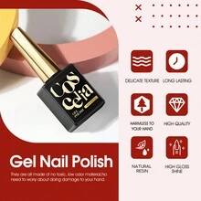 10ML 1 CÁI Gel Sơn Móng Tay Màu Đỏ Ngâm Móng Tay Gel Sơn Móng Tay Cho Phụ Nữ Và Trẻ Em Gái Tự Làm Tiệm Làm Móng Sử Dụng Móng Tay Giáng Sinh Màu Đỏ - Nhiều màu - Xem 5