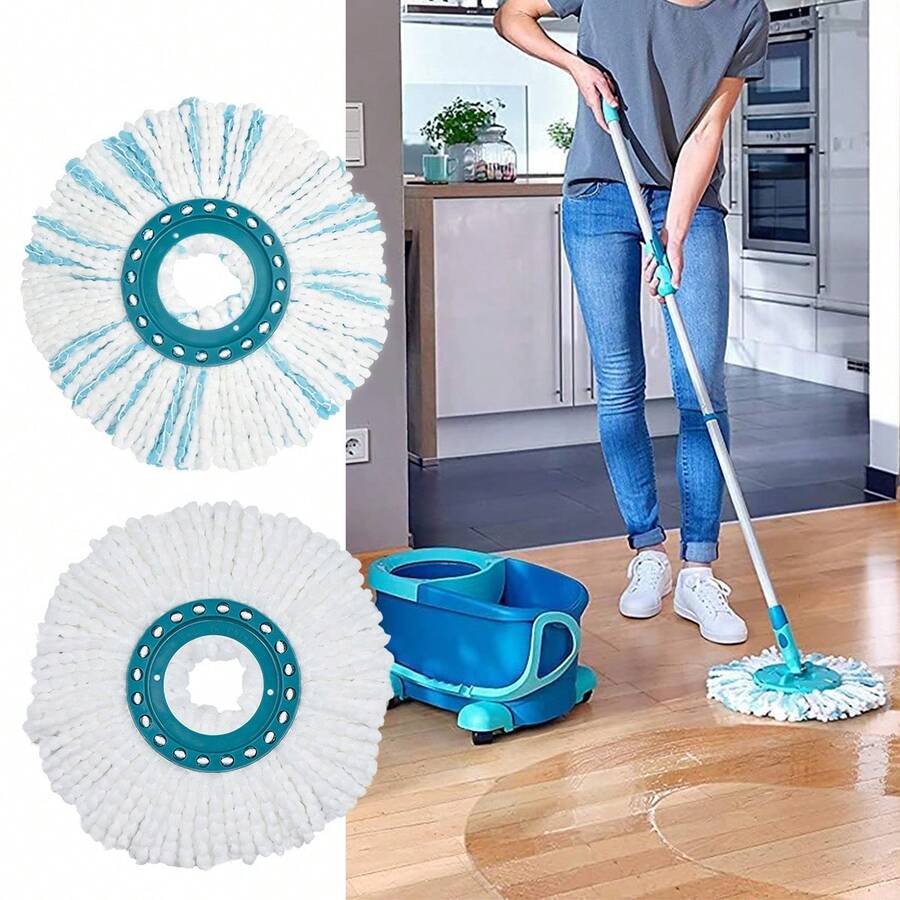 Yhaijj 1/2 miếng lau nhà Leifheit Twist tương thích thay thế miếng lau nhà bằng sợi nhỏ thấm hút nước và bụi bẩn cao, sử dụng ướt và khô, dễ vệ sinh, đồ dùng vệ sinh, phụ kiện vệ sinh, kích thước 6x13 inch, màu xanh lá cây nhạt với màu trắng, thích hợp cho ban công, phòng khách, phòng ngủ, nhà bếp, phòng khách, vệ sinh, trợ thủ đắc lực, ngày lễ quốc khánh, Halloween, lễ tạ ơn, ngày lễ tình nhân, ưu tiên - màu sắc khác nhau - Xem 1