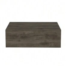 Nightstand Isola, Bedroom, Dark Brown - 深棕色 - 查看 1