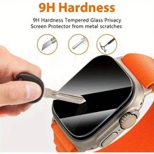 5 miếng dán màn hình tương thích với Apple Watch Ultra 2/Ultra 49mm, Phim kính cường lực, Chống trầy xước, Độ nét cao, Cảm ứng nhạy - Siêu/Siêu 2(49mm)-5 Cái - Xem 8
