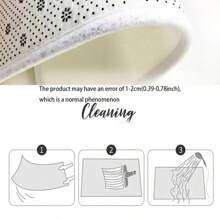 1/2pcs Christmas Kitchen Mat Set, Vintage Christmas Tree Rug, Wooden Board Rug, Buffalo Plaid Rug, Christmas Festival Atmosphere Rug, Stain-Proof, Anti-Slip, Soft, Comfortable, Easy To Clean, Suitable For Bedroom, Living Room, Dini Ng Room, Kitchen, Bathroom, Entrance RugChristmas Decor,Christmas Party Supplies - Multicolor - View 10