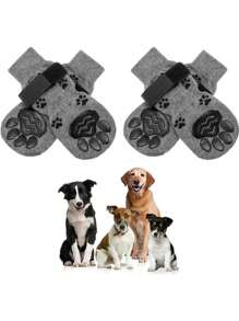 寵物狗鞋襪，室內外防滑，不防水（尺寸偏大，建議選擇小一號。）