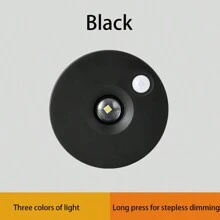 1 Stück Bewegungsmelder Scheinwerfer, 3 einstellbare Lichtfarben Nachtlicht für Schrank Vitrinen Wanddekor, Kabellose magnetische Montage