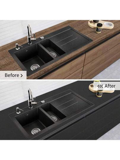 Ucdfi 1roll Matte Zwart Contact Paper Peel Stick Wallpaper Thick Waterproof ative Self Adhesive Vinyl Film Wrap Cabinets Countertops Walls Table, Renovation Stickers Wand Panels, Paper, Wallpapers, ation Items Refresh Your Home, Festival Birthday Graduation view 5