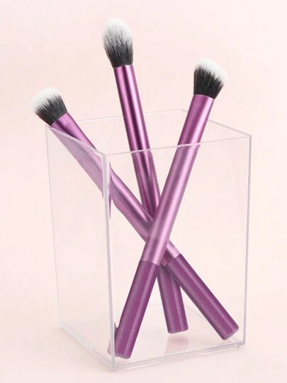 3 st/set sminkborstar för blandning + nässkugga, borsteset, sminkborstekit, sminkborsteset, komplett sminkset, sminkborsteset, komplett sminkkit, borstekit, borstar sminkset, smink presentset, set