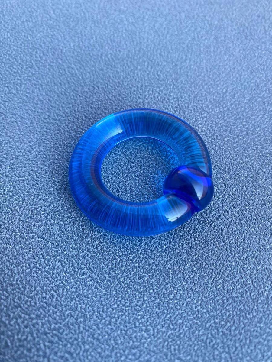 1Piece Acrylic BCR Various Size Captive Bead Ring Ear Tunnel Plug