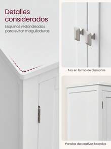 VASAGLE Bathroom Furniture Sets - 白色 - 查看 4