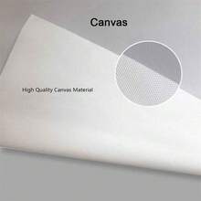 1 件彩色涂鸦抽象帆布印刷海报，艺术品壁画适用于浴室卧室办公室客厅墙壁装饰，家居装饰，无框架 - 彩色 - 查看 11