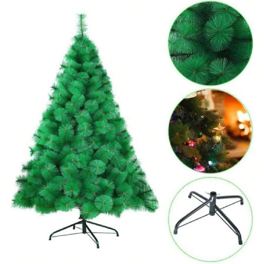 Arbol de Navidad Vikingo 160cm alto con todo y base - Verde - Ver 1