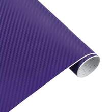 25 cm x 200 cm 3D-Carbonfolienbeschichtung Autoaufkleber, wasserdicht, Dekorative Schutzfolie für Motorrad, Auto Zubehör