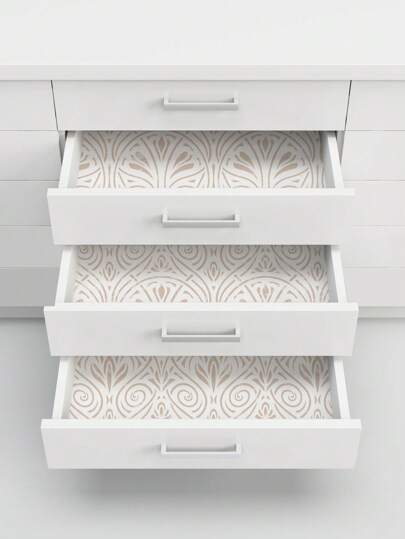 Removable Wallpaper, Sc inavian Minimalist Peel Stick Wand Paper, Bohemian Home Room 17.7 Inches 6.5/9.8 Feet *1pc view 7