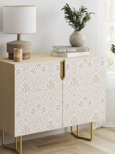 Removable Wallpaper, Sc inavian Minimalist Peel Stick Wand Paper, Bohemian Home Room 17.7 Inches 6.5/9.8 Feet *1pc view 6