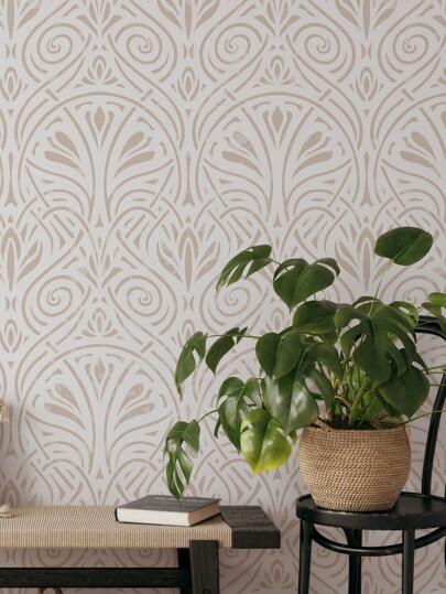 Removable Wallpaper, Sc inavian Minimalist Peel Stick Wand Paper, Bohemian Home Room 17.7 Inches 6.5/9.8 Feet *1pc view 3