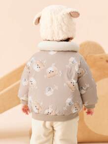 Balabala Baby Girls Down Jacket Baby Girl New Girls' Winter Coat -Filled Stylish