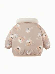 Balabala Baby Girls Down Jacket Baby Girl New Girls' Winter Coat -Filled Stylish