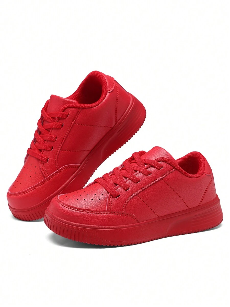 儿童休闲运动鞋，低帮滑板鞋，男女童款，适合上学和休闲穿着