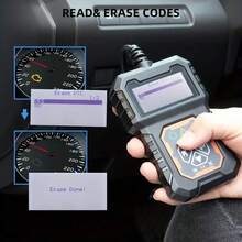 OBD2 Car Diagnostic Tool: Instantly Diagnose Check Engine Light With OBD2 Scanner For Vehicle Inspection! - Black - View 10