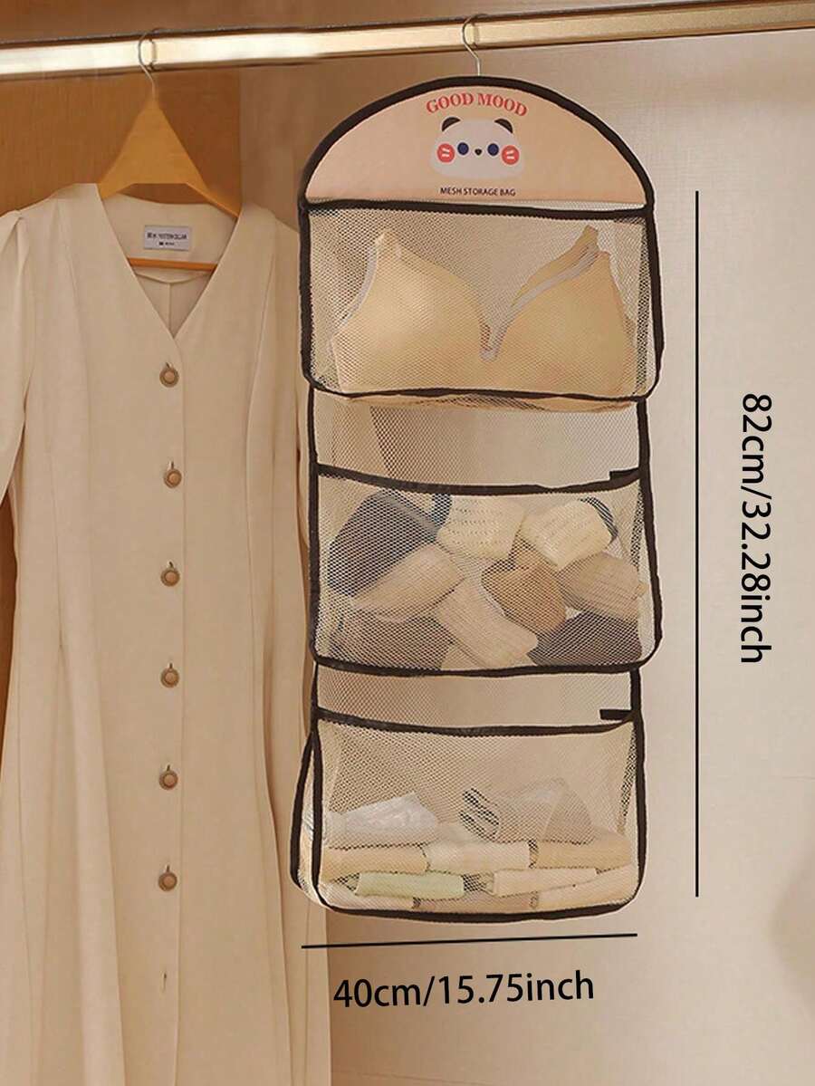 1PC Fabric Hanging Storage Rack Lightweight Fabric WallMounted