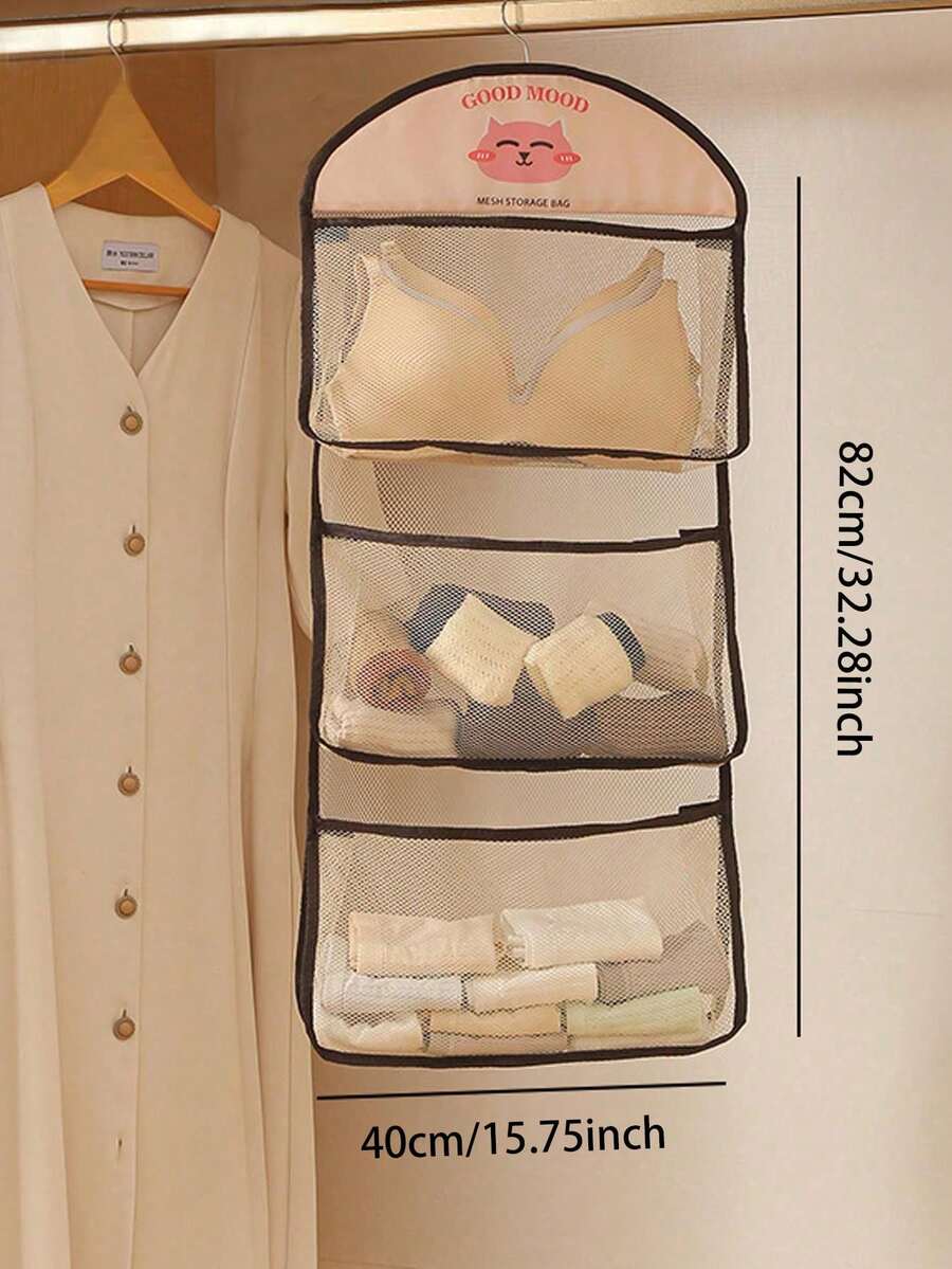 1PC Fabric Hanging Storage Rack Lightweight Fabric WallMounted