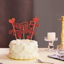 Personalized Anniversary Cake Topper, Anniversary Party Decorations, Birthday Cake Topper, Anniversary Cake Topper