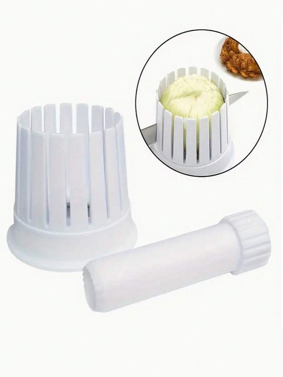 1 Set Of The Cook's Choice Onion Flower Machine Set, Multi In One