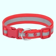 1 件防水夜间反光宠物狗项圈。