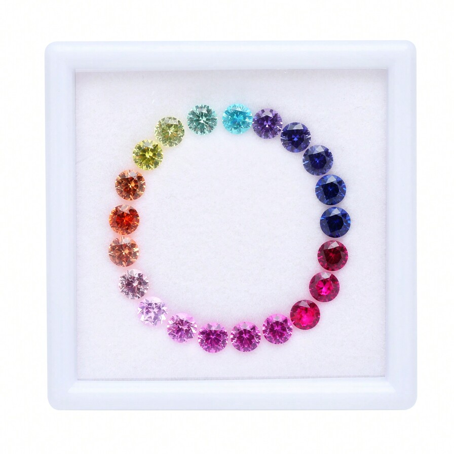 Laboratory Grown Sapphire Ruby For Charms Advanced Jewelry Making