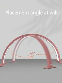 1 件半月形美甲台灯，粉色/白色半月形 LED 美容灯，睫毛灯 LED 美甲技术灯，适用于睫毛延长、纹身、眉毛绘画，亮度可调，美容工作室使用 - 多色 - 查看 6