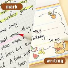 3pcs New National Color Student Soft Head Soft Painting Pen Color Painting Double Headed Beautiful Pen Art Calligraphy Small Kai Practicing Pen - Magnolia Spring Song 3pcs/box - View 4