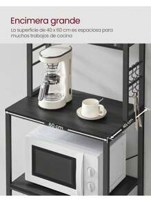 VASAGLE Tables - Dark Grey - View 6