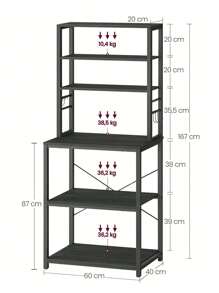 VASAGLE Tables - Dark Grey - View 7