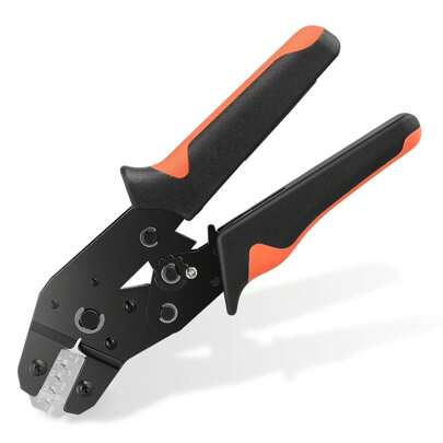 Wirefy Crimping Tool For Insulated Electrical Connectors - Ratcheting Wire Crimper Tool - Crimping Pliers - Ratchet Terminal Crimper - Wire Crimping T