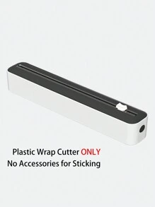 1pc Kitchen Cling Film Dispenser With Cutter, Plastic Food Wrap Roll Holder - Multi-Functional Plastic Cutter For Cling Film, Baking Paper, And Foil - Essential Kitchen Organizer For Food Preservation And Storage,For Christmas, New Year, Wedding, Birthday Party Gift, Kitchen Accessories, Kitchen Decor, Room Decor, Home Decor - One Size - View 16