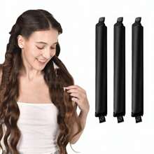 Set de 3 rizadores de cabello sin calor con 3 ganchos, herramienta de rizado de olas grandes de 3 cm para personas con cabello grueso, accesorios para el cabello, rizadores, rizos sin calor, productos y accesorios para el cabello, artículos esenciales de viaje, de vuelta a la escuela, artículos esenciales de viaje y vacaciones, accesorios para el cabello de mujer, rizadores de cabello, cepillo para cabello rizado, rodillos, productos para cabello rizado, rizador, rodillos para el cabello, rizado del cabello, herramientas para cabello rizado, rodillo para el cabello, cabello rizado, rizos sin calor, rizador de cabello, barbería, herramientas para el cabello, productos para el cabello, rizadores de cabello, accesorios de barbería, viaje, rodillos, artículos para el cabello, accesorios para el cabello, productos para cabello rizado, rizador, rodillos para el cabello, equipo de peluquería, rizado del cabello, herramientas para cabello rizado, rodillo para el cabello, Navidad, barbería, riz - Multicolor - Ver 11