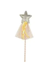 1Pc Glitter Star Wands Princess Angel Fairy Star Magic Wands Girls Fairy Magic Dress-Up Star Wand Angel Fairy Costume Props Wands Sticks For Birthday Christmas Party - Multicolor - View 9