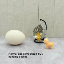 1pc 1:30/1:20/1:15/1:12 DIY Hanging Basket Decor, Miniature Furniture Hanging Basket Ornament, DIY Sandbox Model Building Material Hanging Chair, Decoration House Hanging Basket, Decoration House Furniture, Play House Furniture Best Gifts Birthday