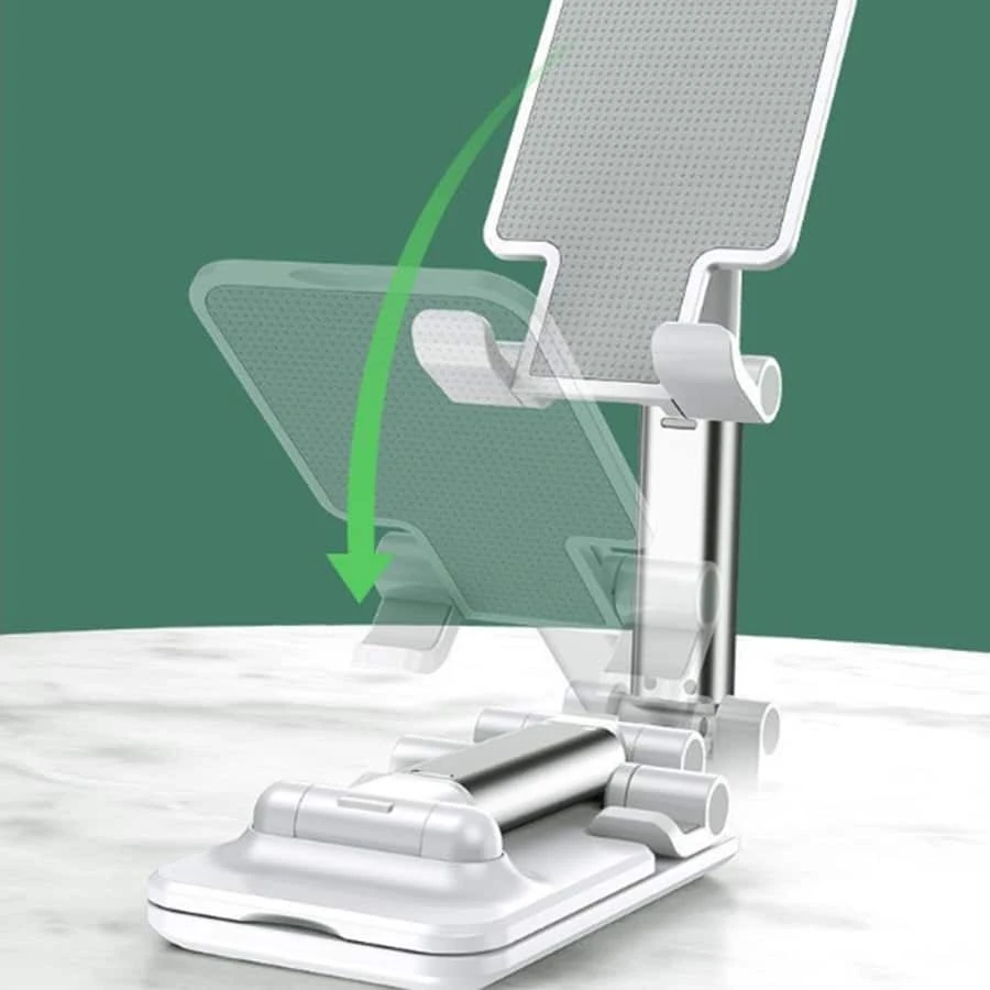Soporte plegable y relajado para teléfono, soporte de escritorio