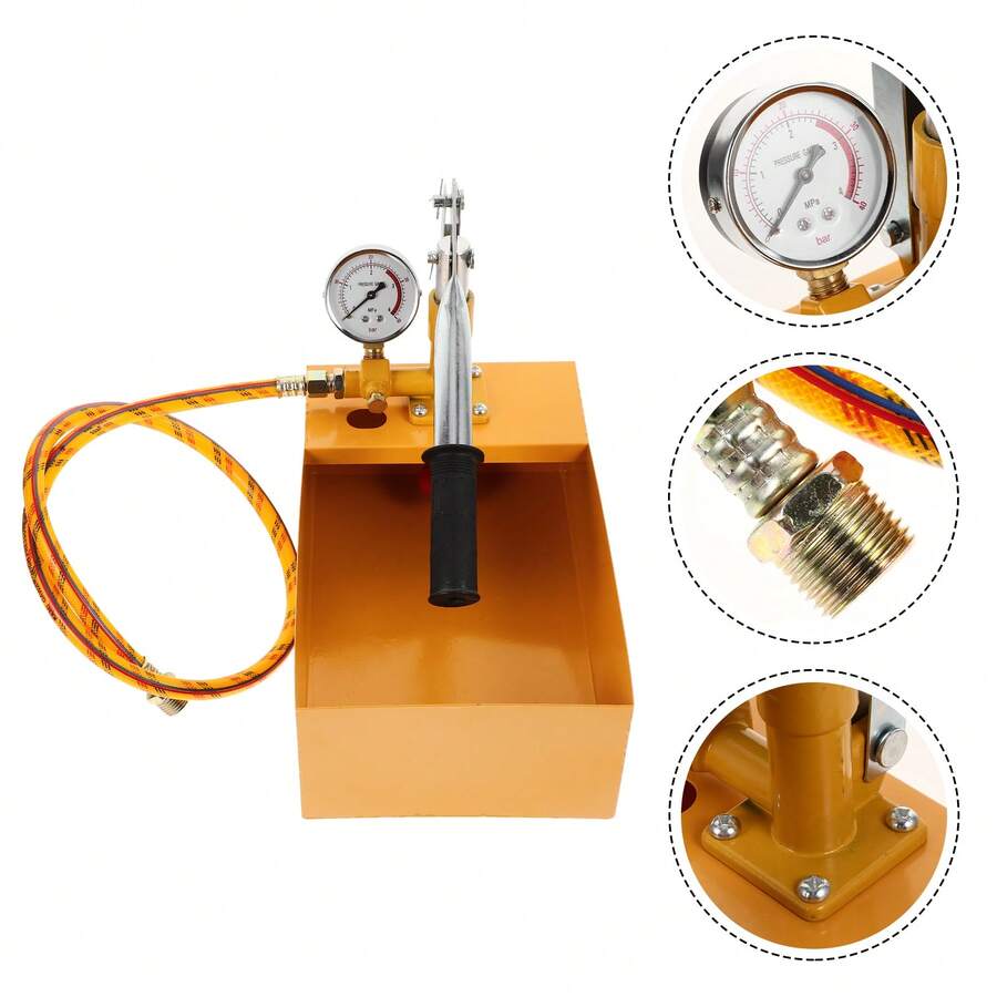 40KG Copper Water Pressure Test Pump Hand Pump Test Tool Hydraulic