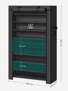 Entryway Shoe Organizers - 黑色 - 查看 5