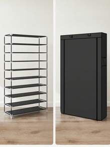 Entryway Shoe Organizers - 黑色 - 查看 6