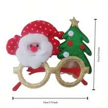 1pc, Khung kính Giáng sinh, Khung quà tặng vui nhộn hình con nai cái, Quà tặng trang điểm, Gương trang trí tiệc, Quà tặng Giáng sinh, Đồ trang trí Giáng sinh, Đồ dùng Giáng sinh - Nhiều màu - Xem 8