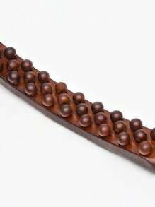 1pc Dual-Sided Massage Stick, Can Be Used For Feet, Neck, Back And Full Body Massage