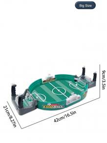 Decoración navideña 1 Pieza Mini Juego de Futbolín de Mesa, Juguete Interactivo Padres-Hijos, Futbolín de Mesa Apto para Juegos Interiores, Ejercita la Coordinación Mano-Ojo de los Niños, Adecuado para Adultos y Niños, Regalo Perfecto para Niños, Útiles Escolares, Juegos Navideños, Tren, Relleno de Calcetines - Multicolor - Ver 4