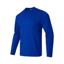 Camiseta de manga larga de alto rendimiento para hombre, 5 piezas