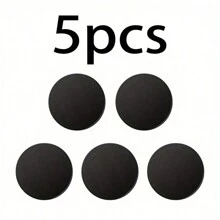 5pcs/10pcs/20pcs Adhesive Car Phone Holder Magnet Plate Thin Iron Disc Magnetic Sheet For Phone Stand Accessories, Round & Rectangle
