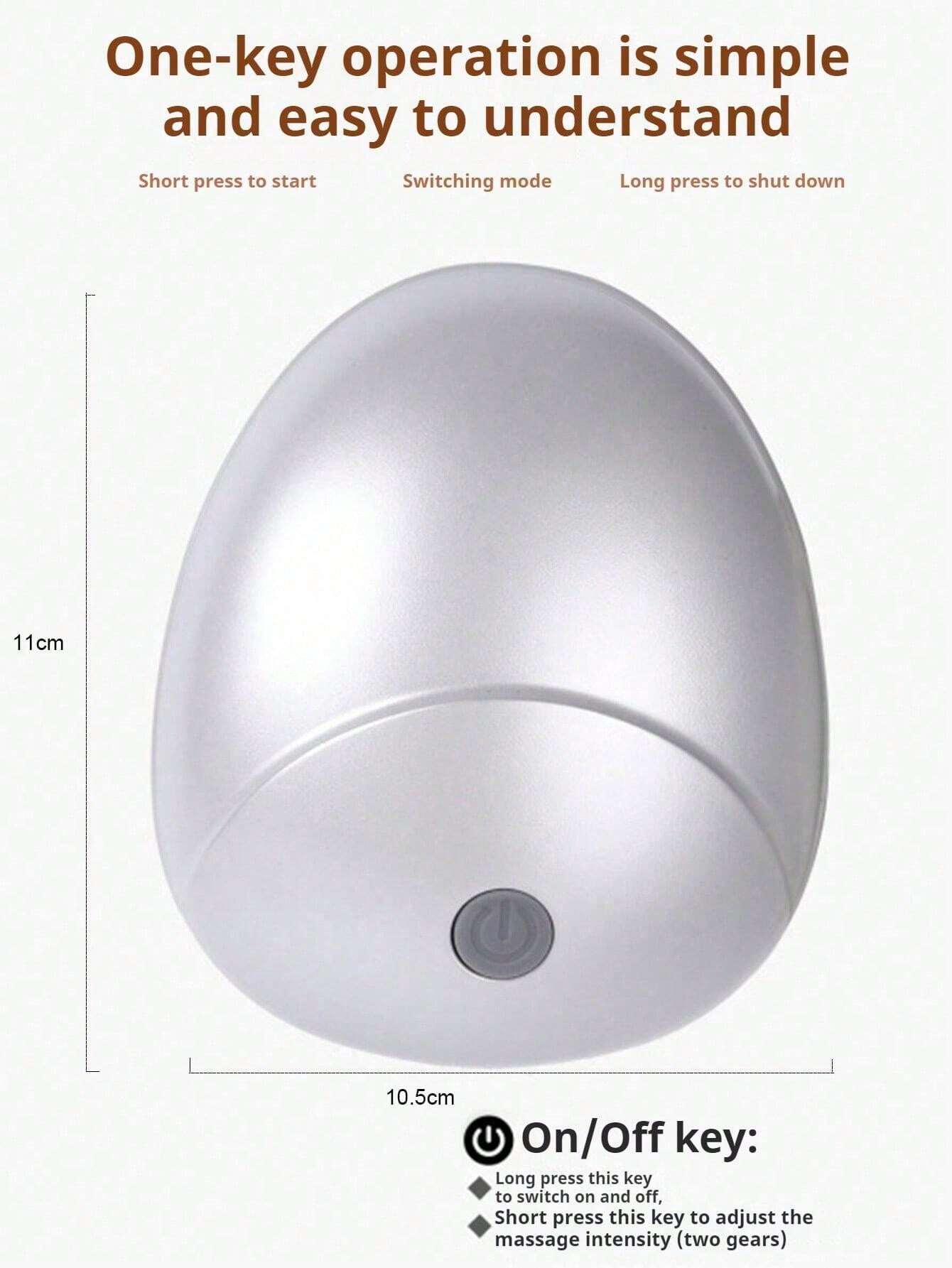 Electric Scalp Massager, Head Massager Scalp With 4 Removable Massage