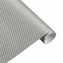 25 cm x 200 cm 3D-Carbonfolienbeschichtung Autoaufkleber, wasserdicht, Dekorative Schutzfolie für Motorrad, Auto Zubehör